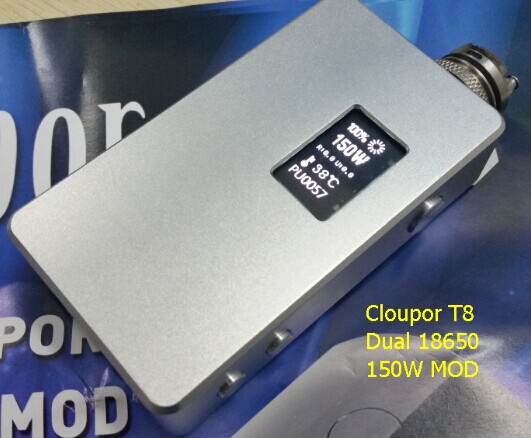 Cool design gi2 100 watt mod with wholesale price compare with 150watt Cloupor T8