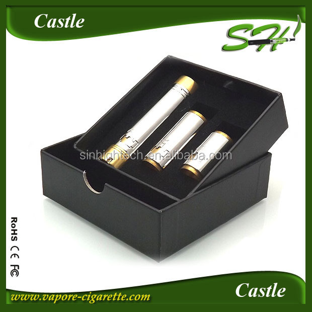 E cigarette mechanical castle mod with e cigarette factory price for castle mod