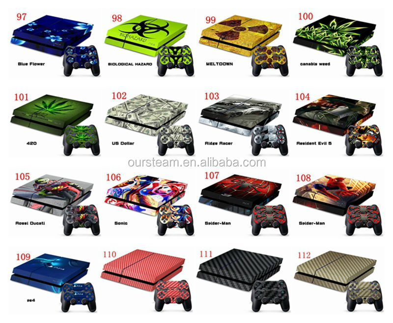 プレイステーション用4皮のステッカープレイステーション用4コンソール新しいが、 2011年2コントローラ問屋・仕入れ・卸・卸売り