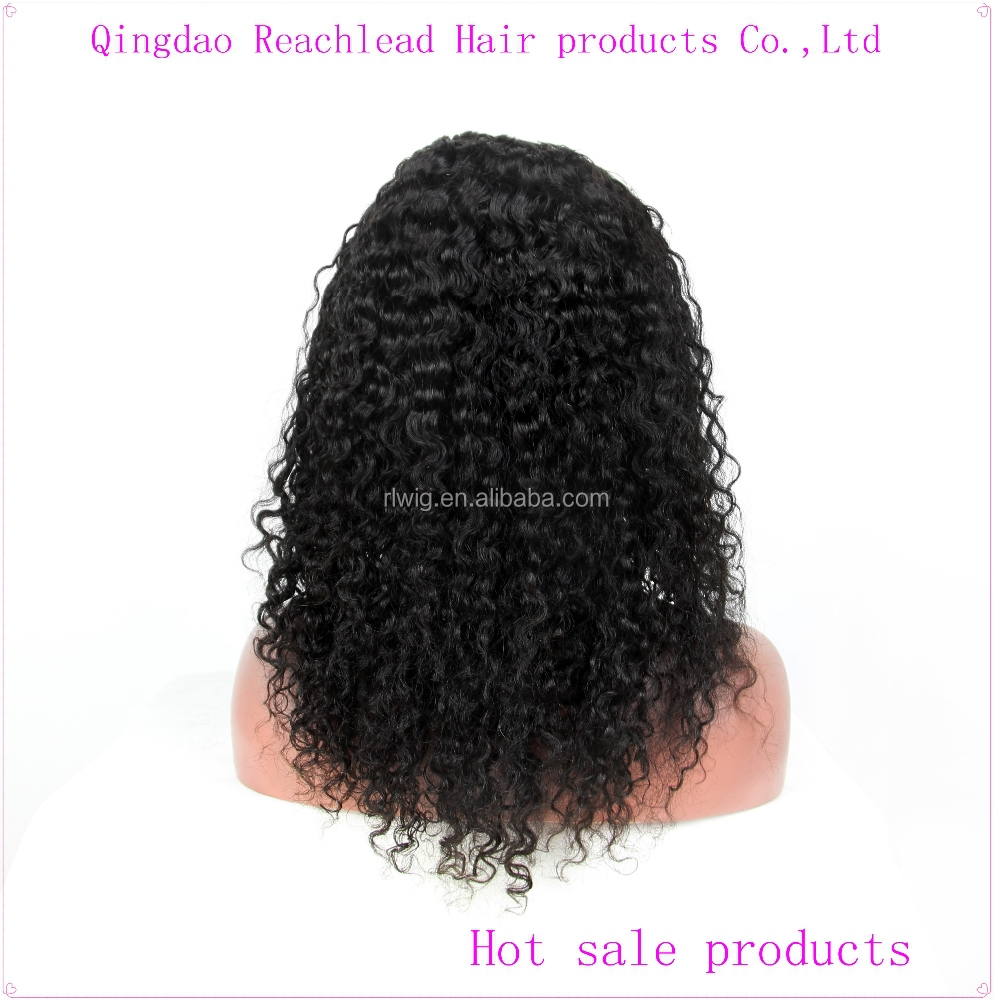 hot selling braided human hair wigs curly wig for