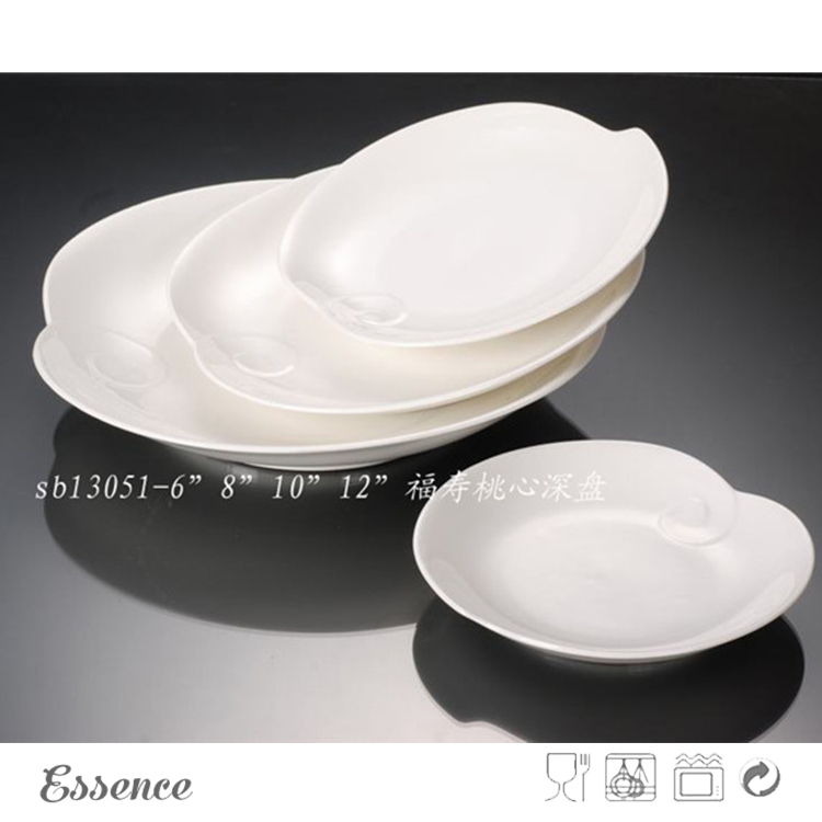 ホット販売中国製ホワイト磁器醤油料理仕入れ・メーカー・工場