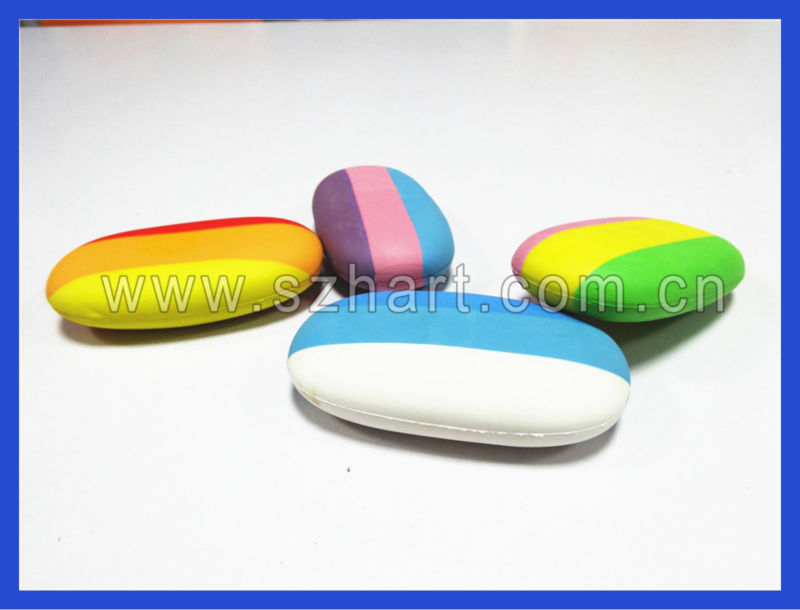Cute lollipop shape eraser for kids gift
