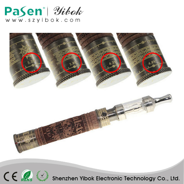 Changable voltage e-fire ecigarette best gift for old people , wooden case e-fire