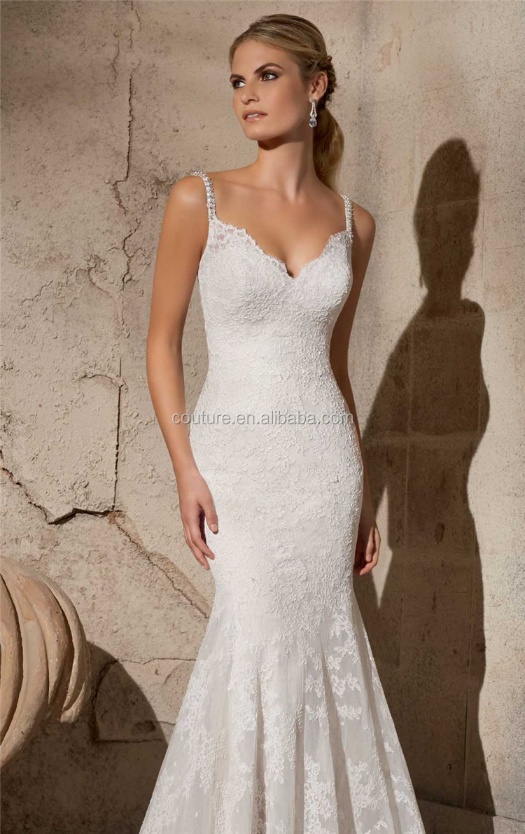 wedding dress mermaid cut