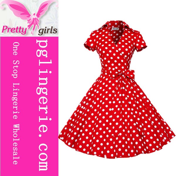 sleeve polka dot rockabilly dress (3).jpg