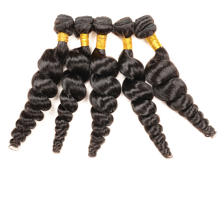 ブラジルのゆるいウェーブバージン毛、 tissagebresilienneカーリー、 100％人間の髪の毛の織物 問屋・仕入れ・卸・卸売り