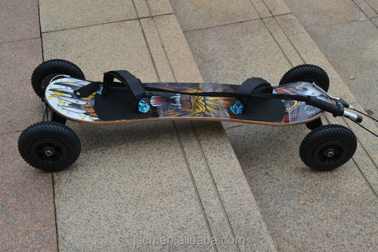 新しい2015mountainboard凧ボード持ち手竹デッキとブレーキ問屋・仕入れ・卸・卸売り
