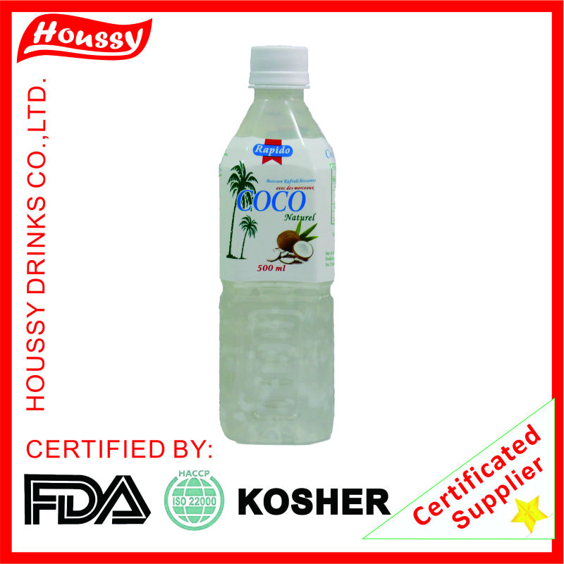 E-Coconut juice with plup