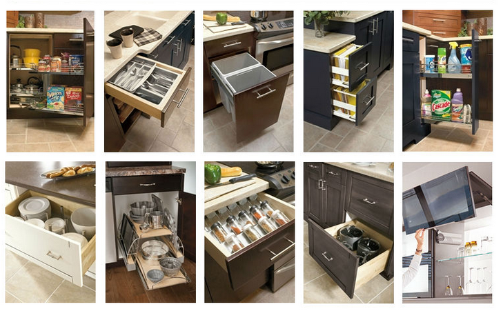 2016 perfil de aluminio para mueble de cocina moderna caliente de ...
