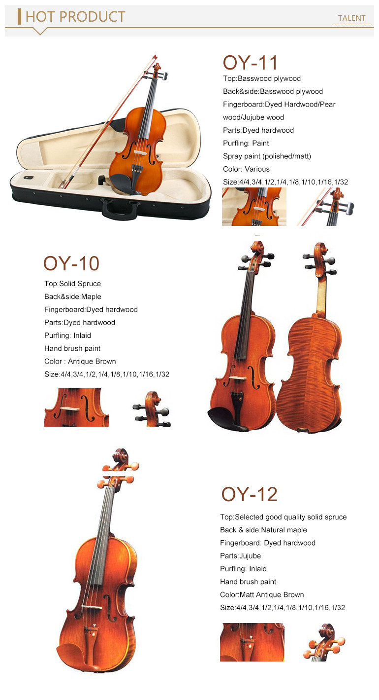 ホワイト良い品質経済高度な 4/4 バイオリン/品質中国バイオリン中国製仕入れ・メーカー・工場