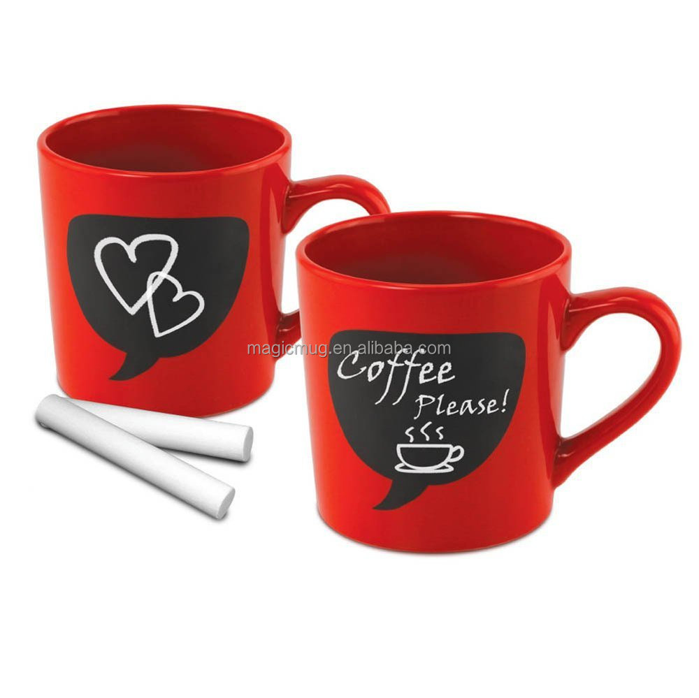 ceramic mug chalk mug promotion mug with rim