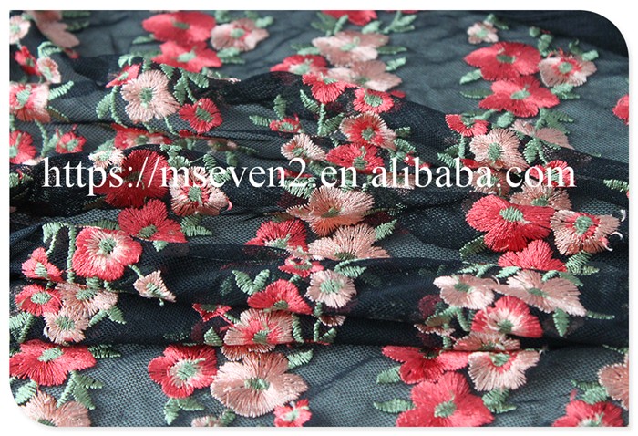 schiffli embroidery fabrics