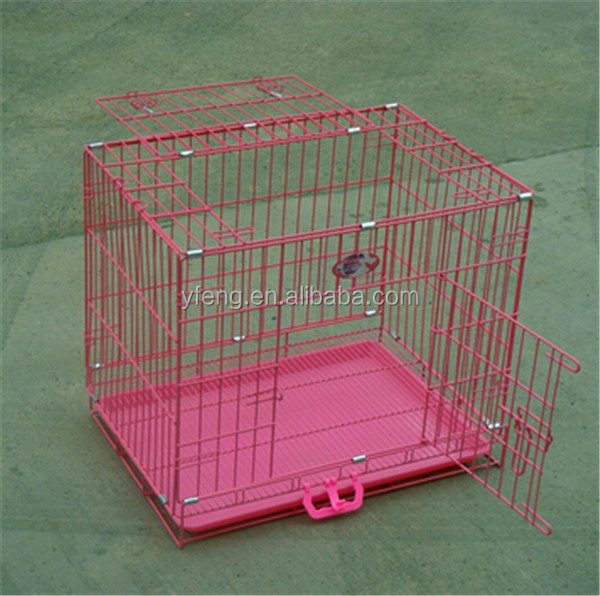 Foldable pet iron cages (14).jpg