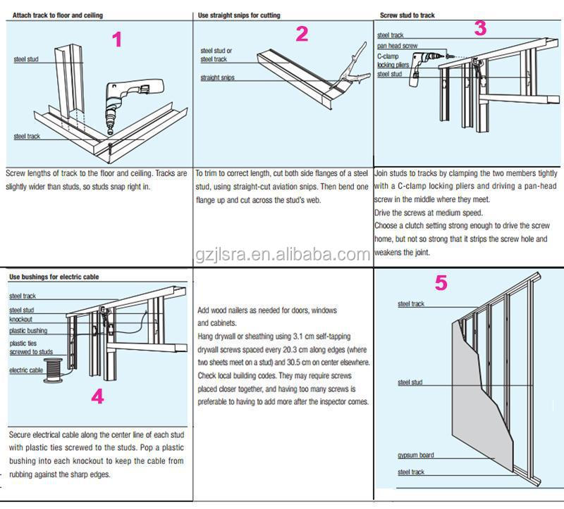 Factory Price Metal Ceiling Furring Channel Main Channel Wall