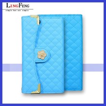 prada blue leather phone case  