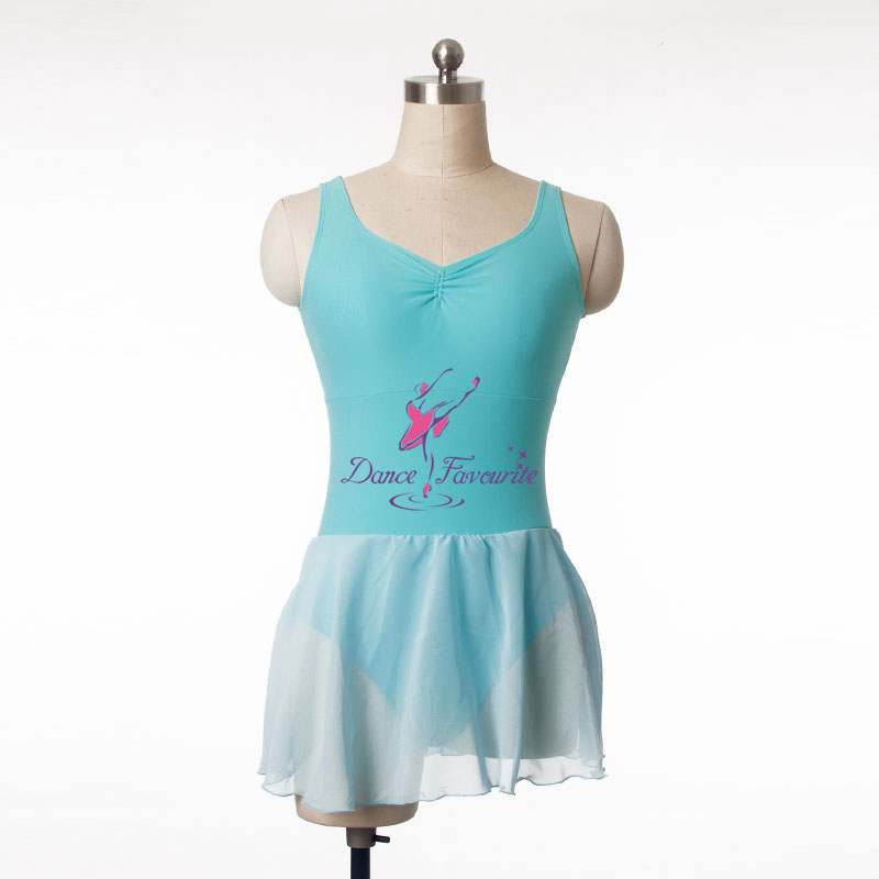 Light Sea Blue Matte Lycra Skirted Leotard Adult Ballet Dance Performance Wear 01d0044 Buy 