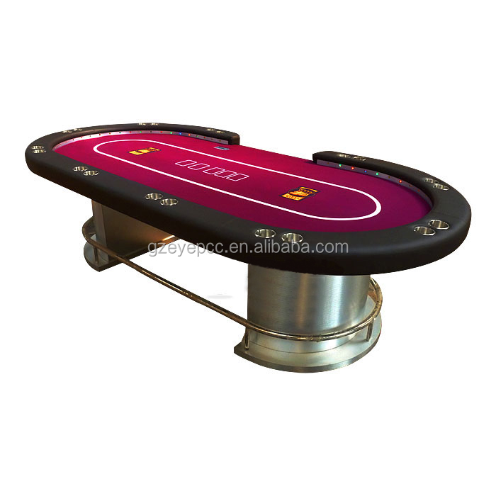 Table de poker avec camera