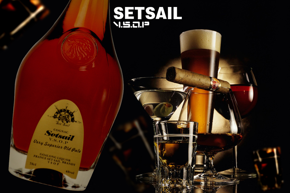 Goalong custom brandy for cold with high quality