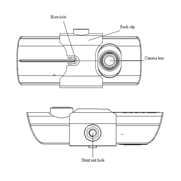 Dual Lens Car DVR
