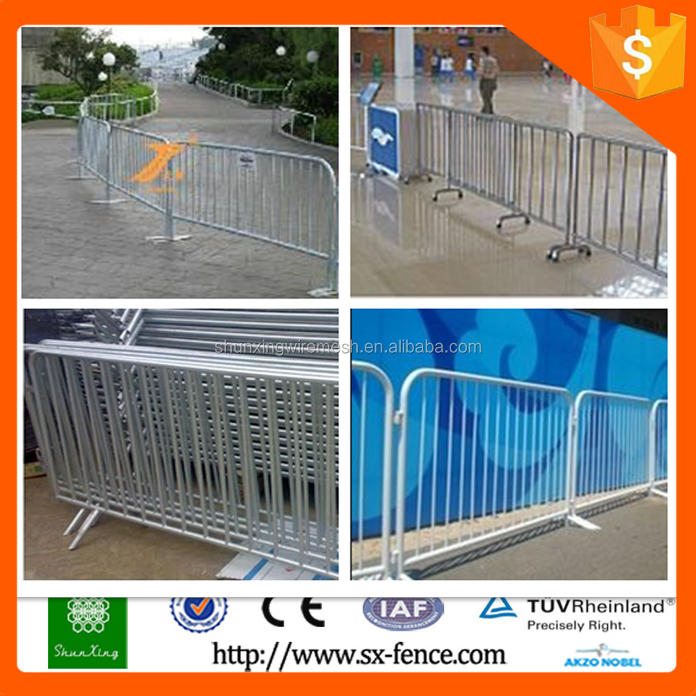 metal used road crash barrier, road block barriers