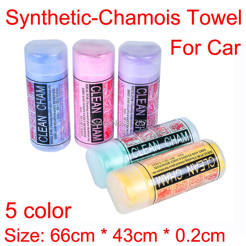 Car PVA Synthetic Chamois Cham cham Towel (9)