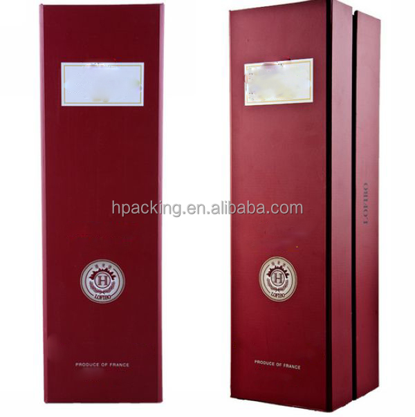red wine paper box & cardboard gift boxes for wine glasses boxes