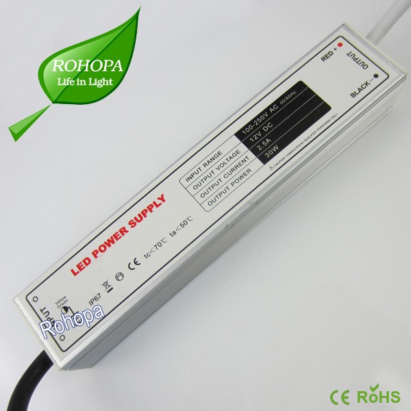 Ac100-250v led電源ledトランス30ワット出力12ボルト2.5a仕入れ・メーカー・工場