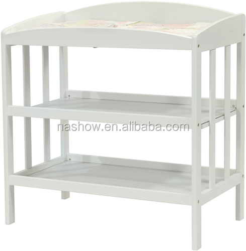 小さな収納計画bct-0102015人気のベビー家具木製の赤ちゃんのおむつの変更テーブル仕入れ・メーカー・工場