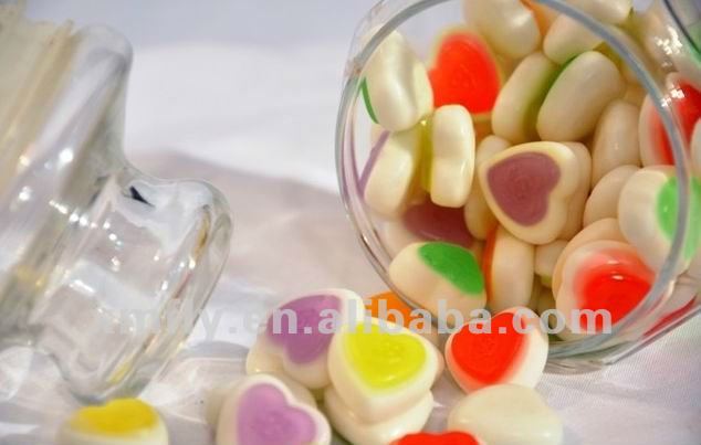 Heart Shape Soft Candy Sugar Free Gummy Candy