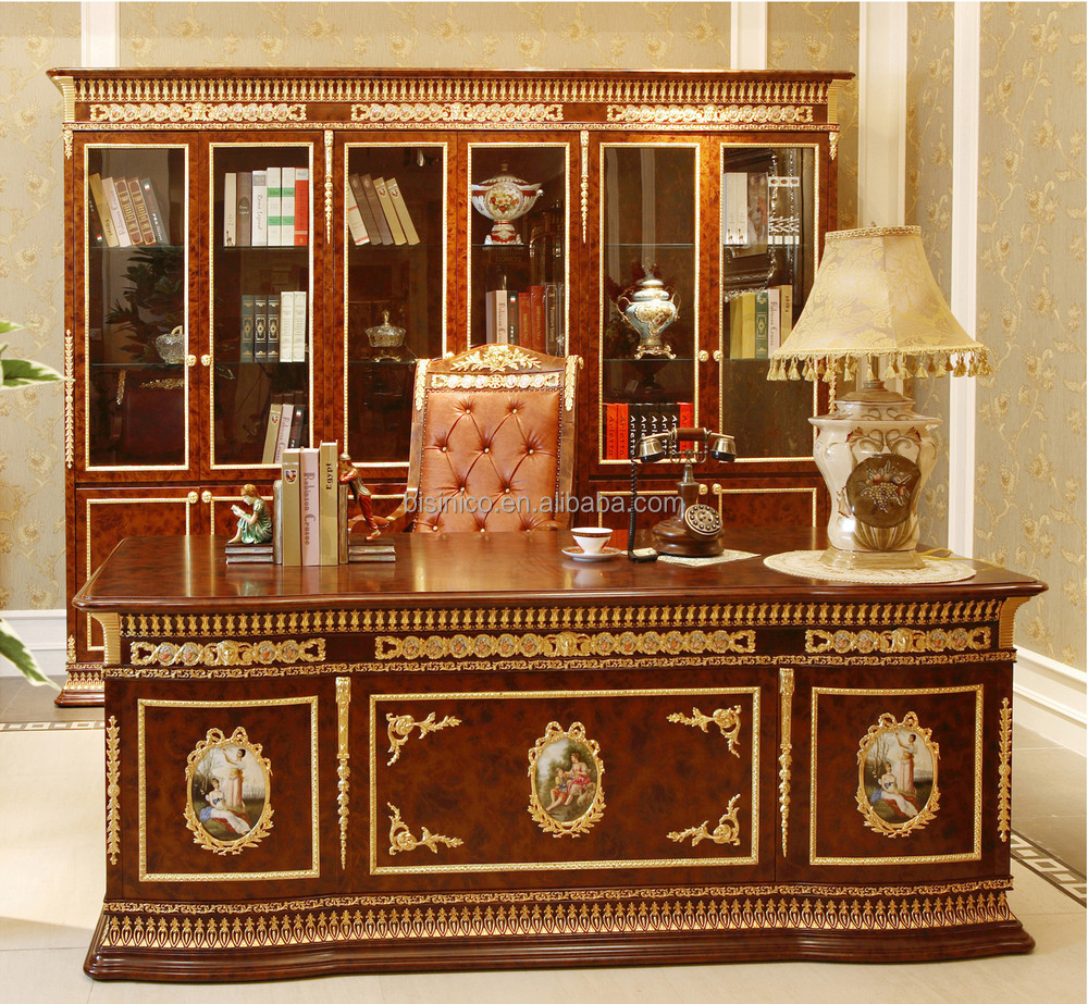 Luxe franse antieke barok stijl stoffen zitbank set/messing ...