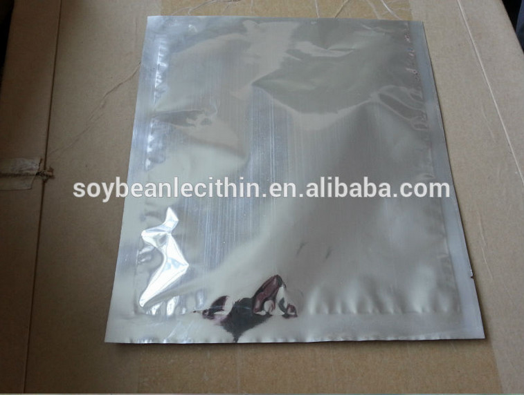 liquid soy lecithin as wetting agent, dispersing agent, W/O emulsifier