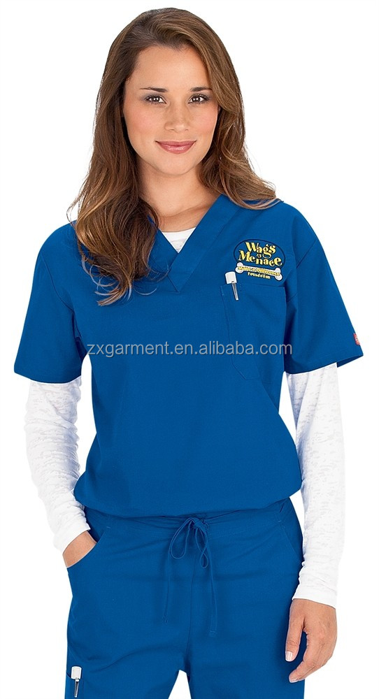 everyday unisex scrub top manufacturer of hospital uniform nurse