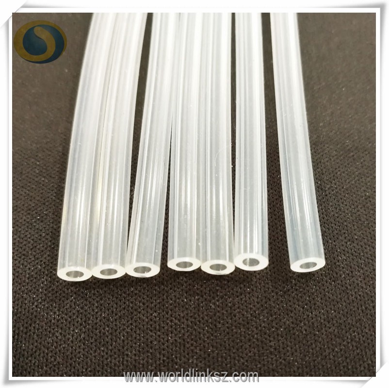 Extrude Clear Silicone Rubber Tubing/tubes/pipes/sleeves For Coffee