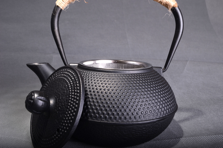 黒鋳鉄ティーポット、 最高品質の中国9-1.2l厚い鋳鉄製の紅茶ポット仕入れ・メーカー・工場