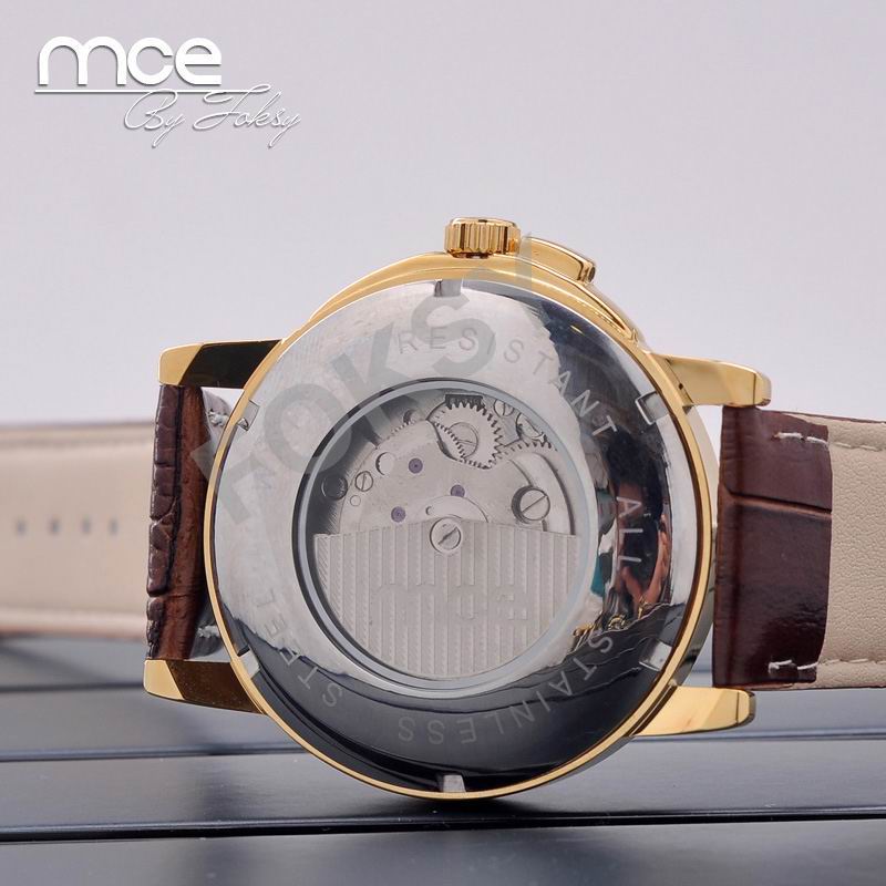 MCEブランドファッション自動防水レザーメカニカル腕時計 01-0060321問屋・仕入れ・卸・卸売り