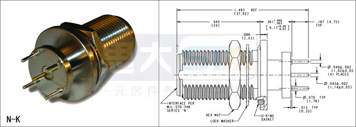 高性能用メスコネクタnrg8/400シリーズケーブル仕入れ・メーカー・工場