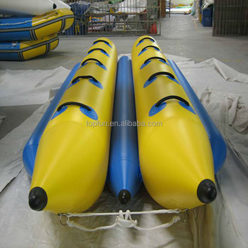 硬質船体インフレータブルボートバナナボートのウォータースポーツ用のゲームインフレータブルフライングフィッシュ仕入れ・メーカー・工場