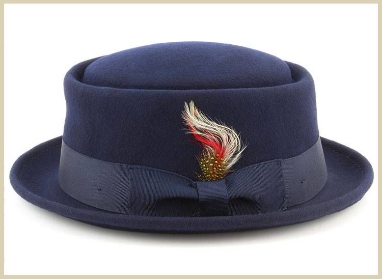 最も ファッショナブル な fedora の帽子の羽fedora の帽子卸売の ため の男性仕入れ・メーカー・工場