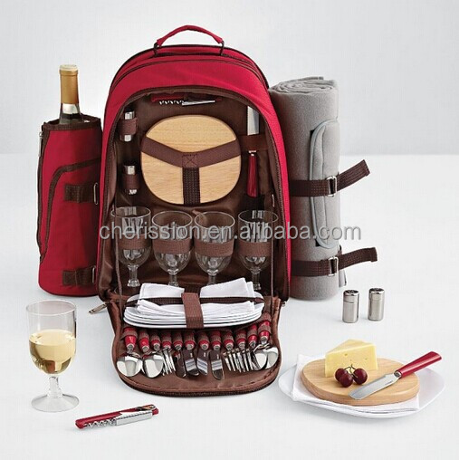 4 person picnic bag set