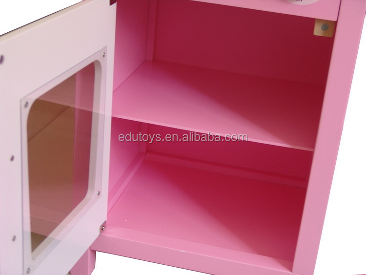 Mooie roze houten keuken speelgoed sets met voedsel houten ...