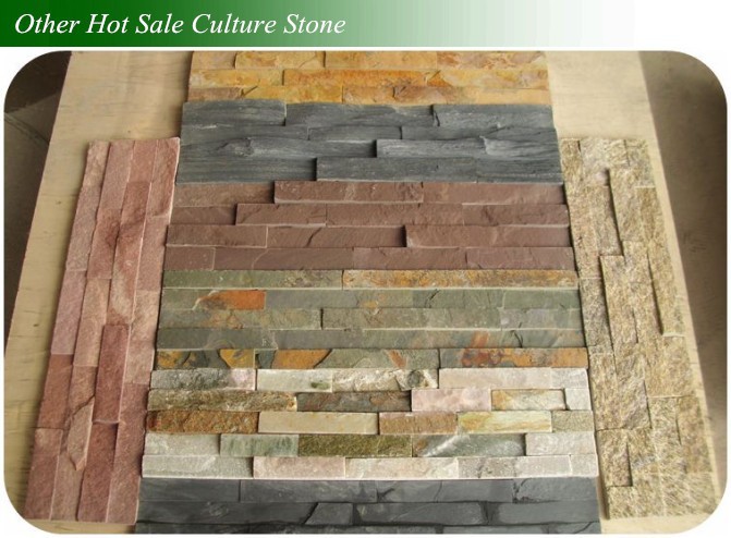 混合色石英工学石の文化石の壁のタイル 問屋・仕入れ・卸・卸売り