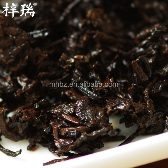 Drying compressed pu erh tea
