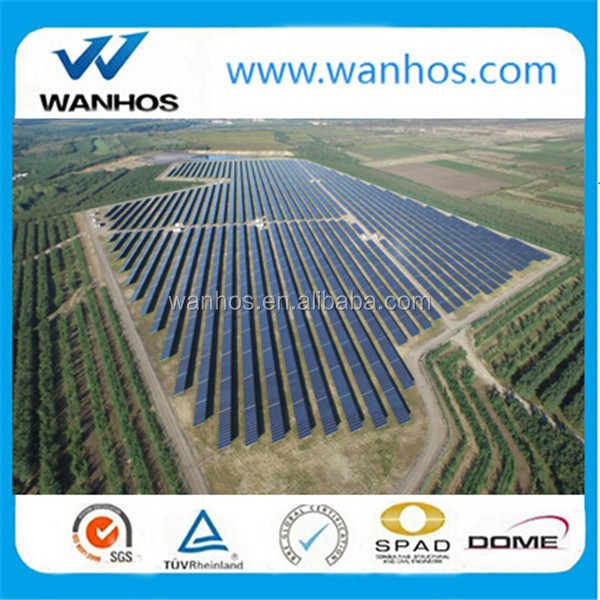 50 kw ground screw solar mounting