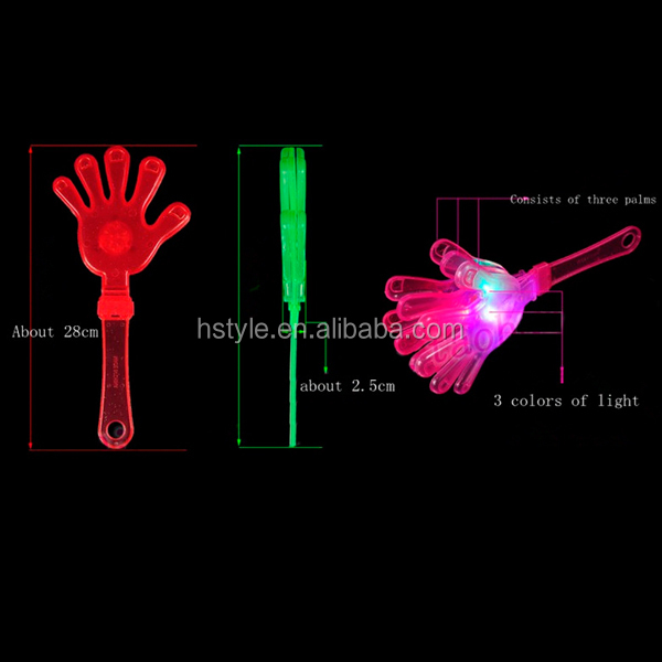 光舌ノイズメーカー、 コンサートクラッパー手led、 カスタムハンドクラッパーsl003昇進のための仕入れ・メーカー・工場