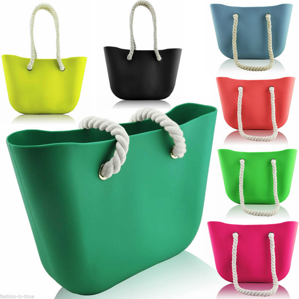 Shenzhen factory FDA silicone rubber bag/beach bag with ISO