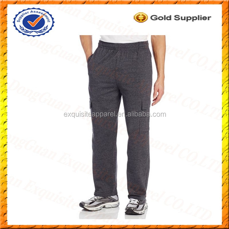 Custom 100 Polyester Cargo Pants Loose Fit Sportswear 100 Polyester