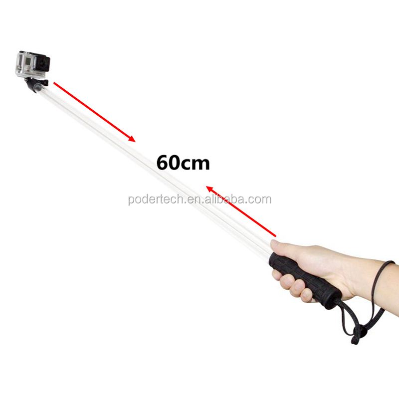 Transparent monopod