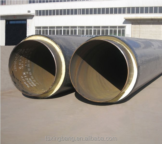Polyurethane Chilled Water And Gas Steel Pipe Insulation Hdpe Black