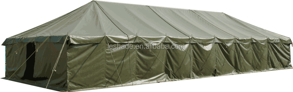 Heavy Duty Canvas Army Military Tent 16x54m 30 Person Tent Buy Large