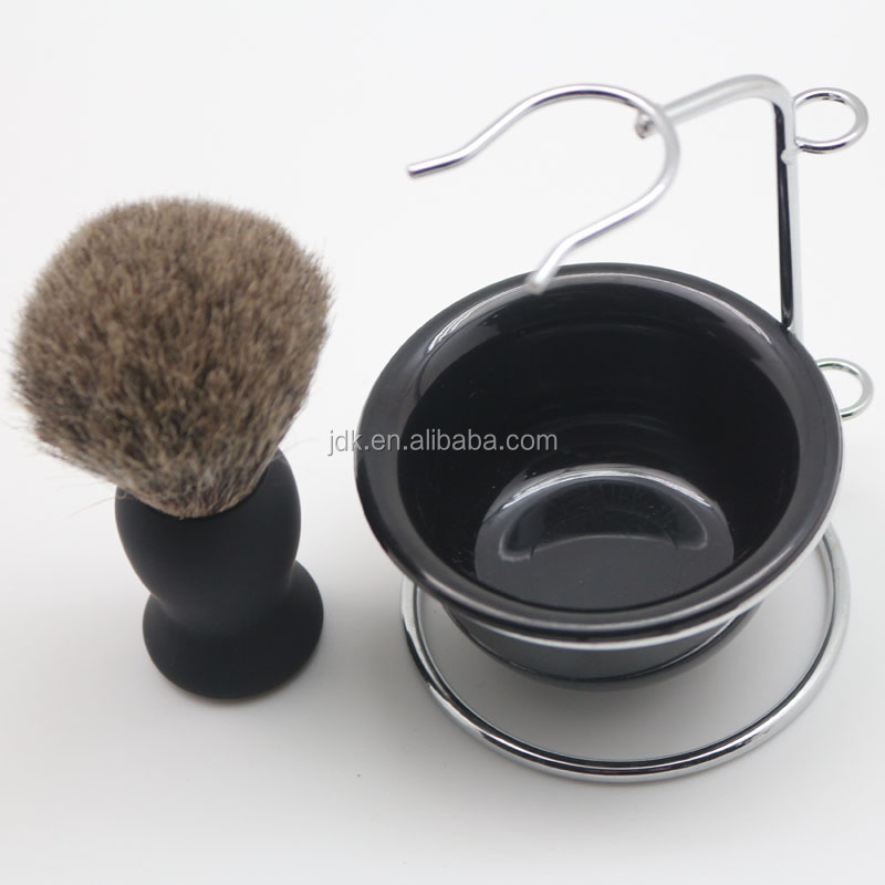 プロフェッショナルアナグマのシェービングブラシ/安いシェービングブラシキット/高qualty silvertipアナグマ毛シェービングキット 問屋・仕入れ・卸・卸売り